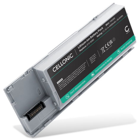 Battery for Dell Latitude D620, D630, D620 ATG, D630 ATG, D631; PP18L (4400mAh, 11.1V) from CELLONIC