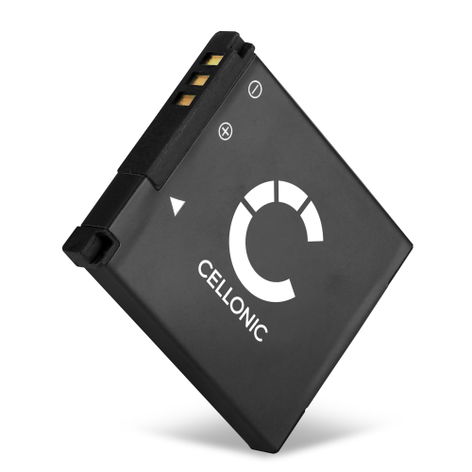 Battery for Canon PowerShot A2200, A3000 IS, A3300 IS NB-8L (700mAh, 3.7V) from CELLONIC