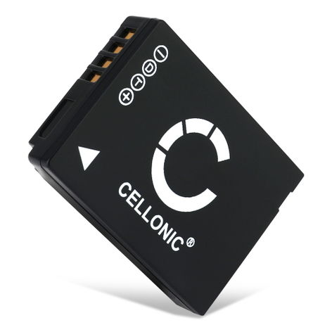 Battery for Leica BP-DC7-E; BP-DC7-U; V-LUX 20, 30, 40 BP-DC7 (890mAh, 3.7V) from CELLONIC