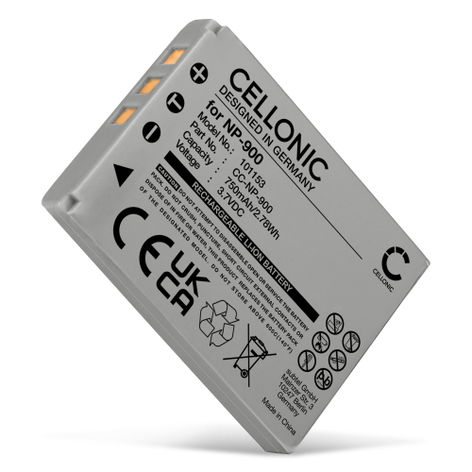 Battery for Olympus T-100; T-110; X-36; X-960 LI-80B (750mAh, 3.7V) from CELLONIC