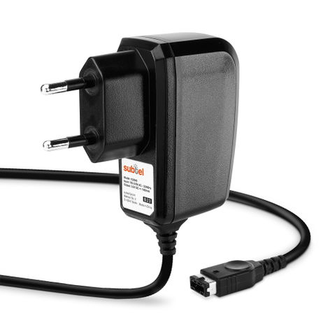 subtel 5V Charger for Nintendo DS, Game Boy Advance SP, AGS-002 Power Supply 1A / 1000mA Power Cord 1.10m Charging Lead