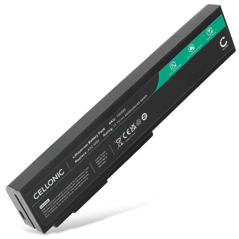 Battery for ASUS G50 series; G50V; G51J; G51Jx; G51V; G51VX; G60J (4400mAh, 11.1V) from CELLONIC