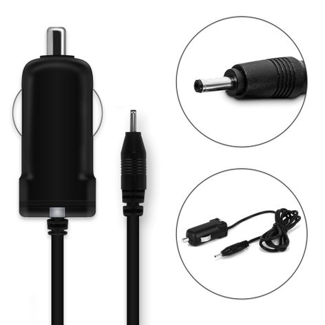 2.0mm Car Charger for Nokia 105; N95; 6300; 8800; N8; N73; E71; N70; E5 – 12V / 24V Cigarette Lighter Adapter from subtel. Cable length: 1.1m.