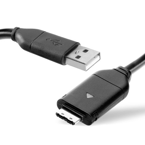 20 Pin Connector to USB A Camera Data Cable EA-CB20U12,SUC-C3,-C5,-C7 for Samsung PL21; ST95; M110; WB710; PL120; PL20; EX1 Black PVC 1.5m from subtel
