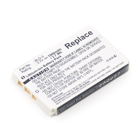 Battery for Nokia 7210; 3200; 6610; 3300; 2100; 6610i; 6220; 6200 (1000mAh, 3.7V) from subtel
