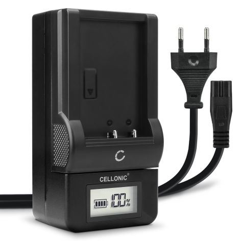Mains Charger for Canon FS22; FS100; XA10; XA40; LEGRIA HF G25, G40 – 4.2-8.4V, 0.6A, 1m from CELLONIC