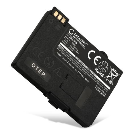 Battery for Siemens A55; MC60; C55; A52; M55; C60; S55; A60; A65; Gigaset S44 (850mAh, 3.7V) from CELLONIC