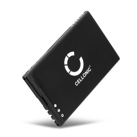 Battery for Nokia 3120 Classic; Asha 210, 300; 301; 3120C; 8800 Arte (1000mAh, 3.7V) from CELLONIC