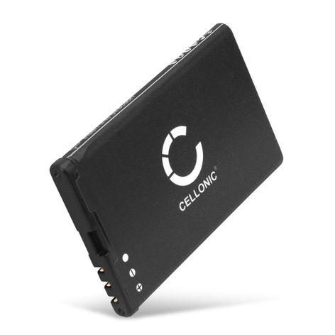 Battery for Nokia Lumia 520, 530; N900; 5230; 5800 XpressMusic; 5228 (1350mAh, 3.7V) from CELLONIC