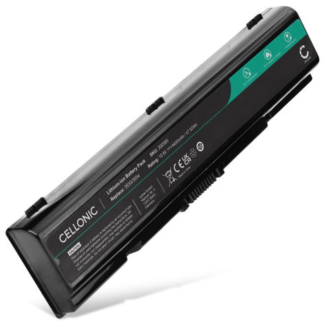Battery for Toshiba Equium A210, A300D, L300, L300D; Portege M200 (4400mAh, 10.8V) from CELLONIC