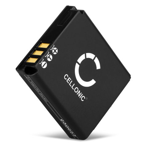 Battery for Ricoh GR Digital III, II, Digital; Caplio GX100 DB-60 DB-65 (1100mAh, 3.7V) from CELLONIC