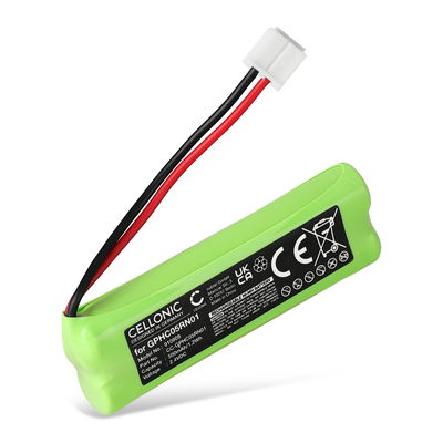 Battery for Swissvoice DP500 DP550, Audioline Monza 480, Medion Life MD82973 MD83024 MD83173 GPHC05RN01 (500mAh, 2.4V) from CELLONIC