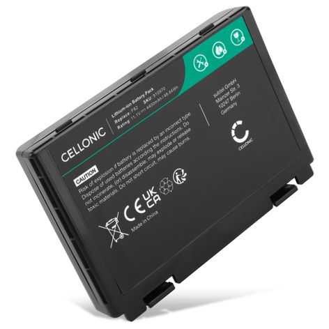 Battery for ASUS K40AB; K40AF; K40C; K40IJ; K50 series; K50C A32-F52 / A32-F82 (4400mAh, 11.1V) from CELLONIC