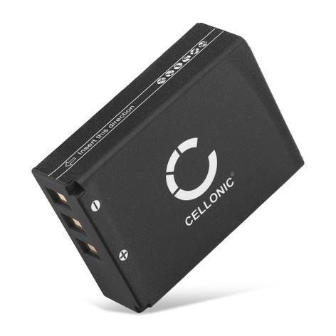Battery for Aiptek AHD H23; Easypix DVX5233 Full HD CB-170 NP-170 (1700mAh, 3.7V) from CELLONIC