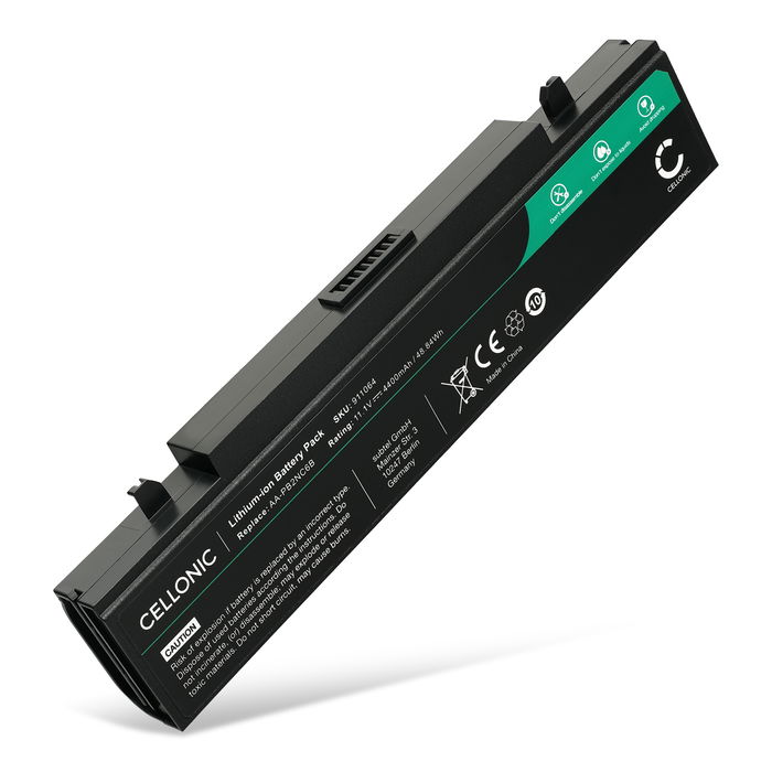 Battery for Samsung R510, NP-R510, R60, R60 Plus, NP-R60, NP-R60S, R40, R40 Plus, NP-R40, R610, NP-R610, R710, NP-R710 11.1V 4400mAh from CELLONIC