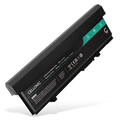 Battery for Dell Latitude E5550, E5400, E5410, E5500, E5510; P05F (6600mAh, 11.1V) from CELLONIC