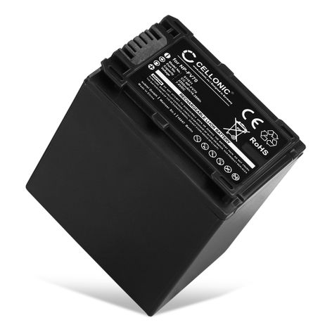 Battery for Sony AX53 4K HANDYCAM FDR-AX53; DCR-PJ5; DCR-SR15; DEV-3 (2200mAh, 7.4V) from CELLONIC