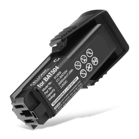 Battery for Bosch PS10; GSR Mx2Drive, Prodrive; SPS10 2607336242, 2607336241,BAT504 (2000mAh, 3.6V) from CELLONIC