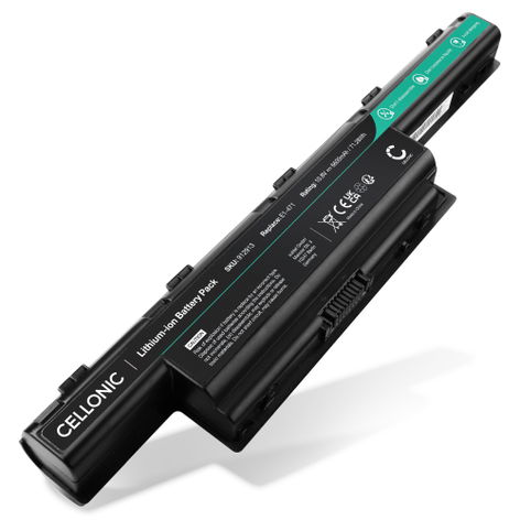 Battery for Acer Aspire 5742, 5750, 5733, E1, 5349, 5551, 5552, 5736 (6600mAh, 10.8V) from CELLONIC