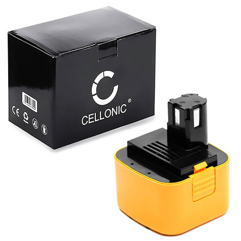 Battery for Panasonic EY6405; EY3502; EY6100; EY6407; EY6409 EY9101,9001,EY9006,EY9106,EY9200,EY9200B (3000mAh, 12V) from CELLONIC