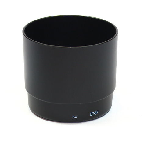 Telephoto Lens Hood ET-67 – Cylindrical / Round, Plastic, Bayonet from CELLONIC – Canon EF 100mm 1:2.8 Macro USM, f/2.8 Macro USM