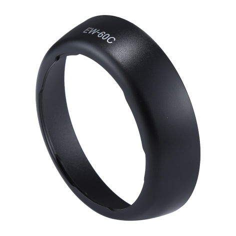 Lens Hood EW-60C – Cylindrical / Round, Plastic, Bayonet from CELLONIC – Canon EF 28-80mm 1:3.5-5.6 II, V USM
