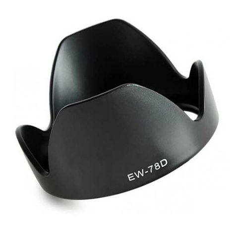 Lens Hood EW-78D – Cylindrical / Round, Plastic, Bayonet from CELLONIC – Canon EF 28-200mm f3.5-5.6 USM