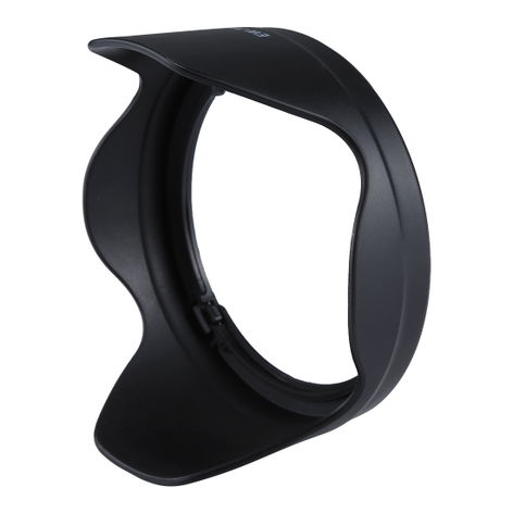 Lens Hood EW-78E – Flower / Tulip / Petal, Plastic, Bayonet from CELLONIC – Canon EF-S 15-85mm f/3.5-5.6 IS USM