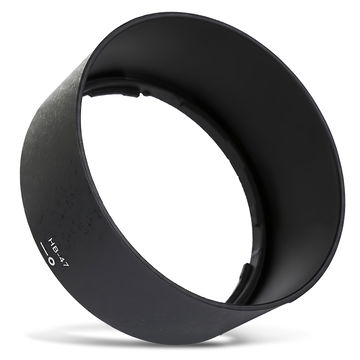 HB-47 Camera Lens Hood for Nikon AF-S Nikkor 50mm f/1.4G, 50mm f/1.8G - Plastic Bayonet Cylindrical / Round Lens Shade from CELLONIC