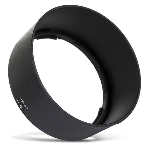 Lens Hood HB-47 – Cylindrical / Round, Plastic, Bayonet from CELLONIC – Nikon AF-S Nikkor 50 mm f/1.4G, f/1.8G
