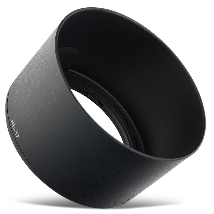 HB-57 Camera Lens Hood for Nikon AF-S DX Nikkor 55-300 mm f/4.5-5.6G ED VR - Plastic Bayonet Cylindrical / Round Lens Shade from CELLONIC