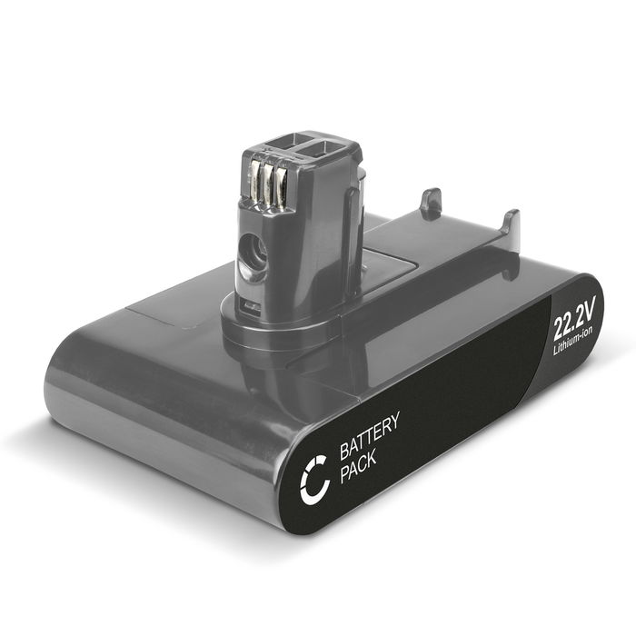 Battery for Dyson DC34, DC31, DC35, DC44, DC44 Animal Total Clean, DC44 Animal Fuchsia (Dyson 917083-03, 18172-01-04, 17083-4211) 1500mAh - Type A Only - Click-in battery - from CELLONIC