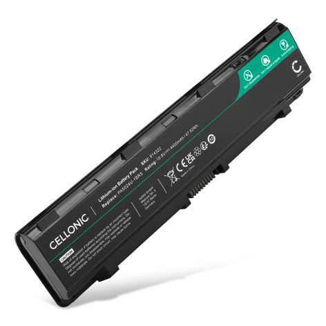 Battery for Toshiba Satellite C850, Pro C850, C855, C800 PABAS260 (4400mAh, 10.8V) from CELLONIC