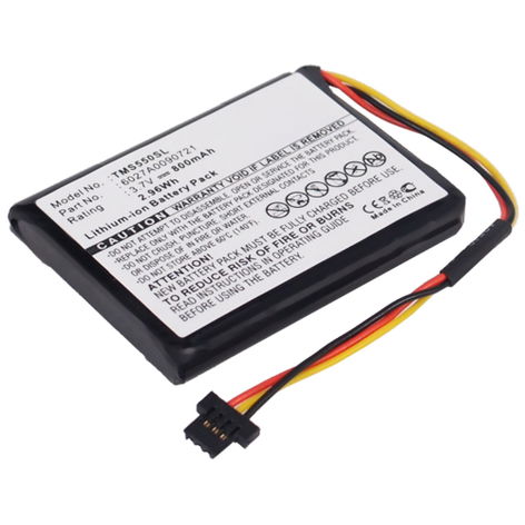 Battery for TomTom Start 50, 45, 55, 45M, 45TM, 55M 6027A0090721 (800mAh, 3.7V) from subtel
