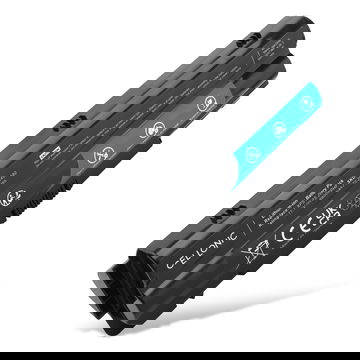 Battery for Dell XPS 17 (L702X, L701X), XPS 15 (L502X, L501X), P11F, P09E, R795X, JWPHF 10.8V - 11.1V 6600mAh from CELLONIC