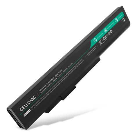 Battery for MSI A6400; CR640; CX640DX; CR640DX; Gigabyte Q2532 A32-A15 (4400mAh, 10.8V) from CELLONIC