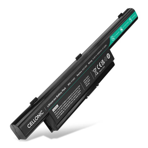 Battery for ASUS A93S; K93S; K93SV; K95V; K95VM; R900V; X93S; A95V (4400mAh, 10.8V) from CELLONIC
