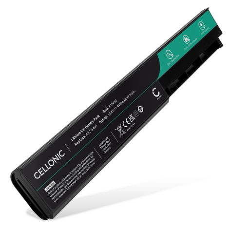 Battery for ASUS F501A; S401A; X401U; F301A; F401U; F501U; R300A (4400mAh, 10.8V) from CELLONIC