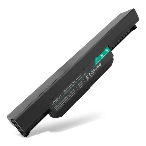 Battery for ASUS X53E; A54H; K43SA; K43SD; K43SV; K53BY; K53SC; K53T (6600mAh, 10.8V) from CELLONIC