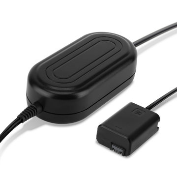 Power Supply for Sony Alpha 5100, 6000, 6300, 6400, 6500, Alpha 7 II, A7II, A7s, RX10 III, DSC-RX10 AC Adapter NP-FW50 DC Coupler - Dummy Battery - Battery Eliminator from subtel