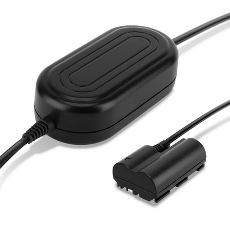 AC Adapter + Dummy Battery BP-511 for Canon MV530i; EOS 10D, 20D, 20Da, 300D, 30D, 40D from CELLONIC
