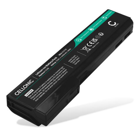Battery for HP EliteBook 8470p, 8460p; ProBook 6570b, 6560b CC06 (4400mAh, 10.8V) from CELLONIC