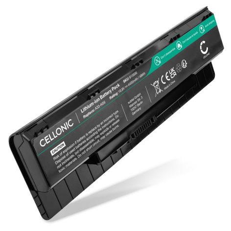 Battery for ASUS N56V; G56JR; N46V; N56JR; N56VB; N56VJ; N56VM; N56VZ (4400mAh, 10.8V) from CELLONIC