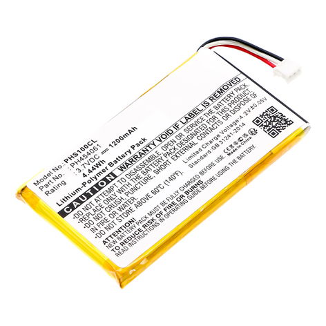 Battery for Philips S10A; S10H; S10A/38 PH454061 (1200mAh, 3.7V) from CELLONIC