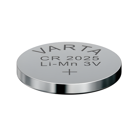 1x CR2025 Button Cell 3V 170mAh from Varta