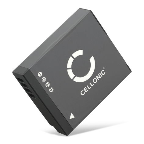 Battery for Panasonic Lumix DC-GX800, DC-GX880, DMC-GF7 DMW-BLH7 (600mAh, 7.4V) from CELLONIC