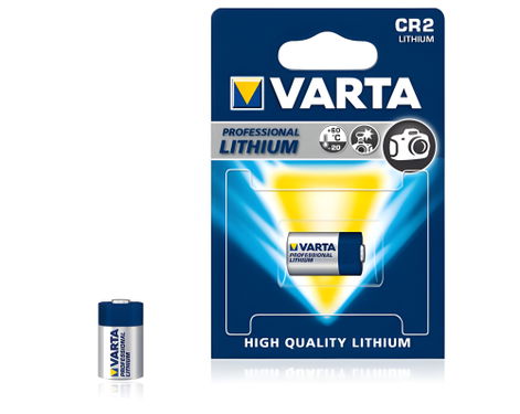 1x CR2 Lithium Batteries 920mAh 3V from Varta