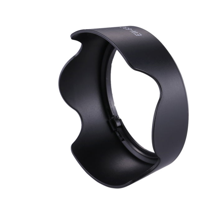 EW-63C Camera Lens Hood for Canon EF-S 18-55mm f/3.5-5.6 IS STM, EF-S 18-55mm 1:4-5.6 IS STM - Plastic Bayonet Flower / Tulip / Petal Lens Shade from CELLONIC