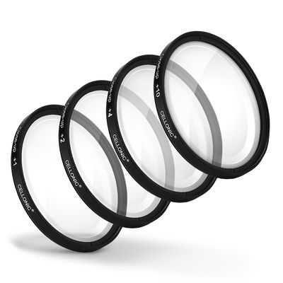 4x Close-Up Macro filters for Ø 49mm Macro Filter Set