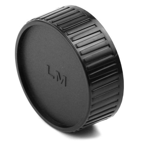 Rear Lens Cap Leica M Mount – Plastic Black Bayonet from CELLONIC – Zeiss Biogon T* 2.8/21 ZM, 2.8/25 ZM, 2.8/28 ZM